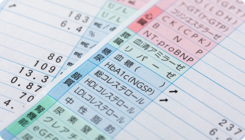 血糖値・HbA1c・甲状腺の当日検査が可能