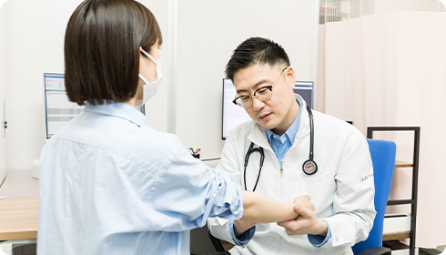 湿疹・じんましん・ニキビなどの皮膚科診療まで可能