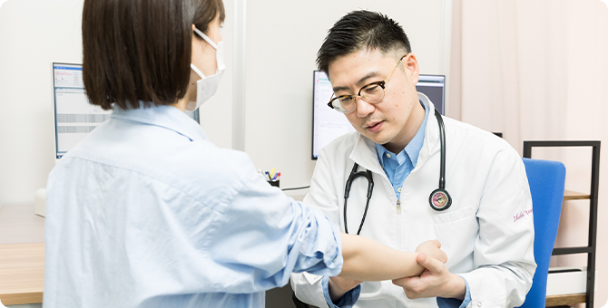 湿疹・じんましん・ニキビなどの皮膚科診療まで可能